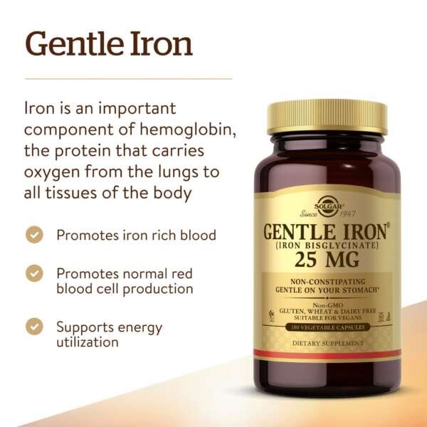 Solgar Gentle Iron Capsules 90’s