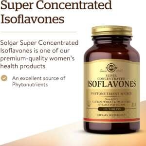 Solgar Isoflavones Super Concentrated Tablets 120’s
