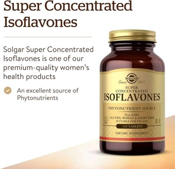 Solgar Isoflavones Super Concentrated Tablets 120’s