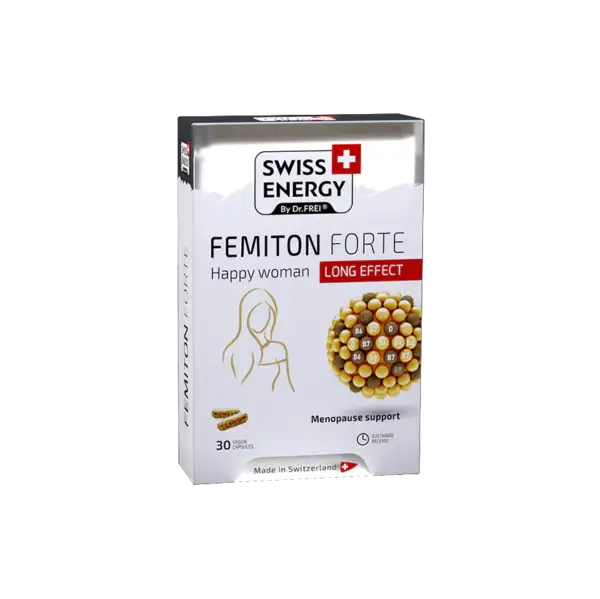 Swiss Energy Femiton Forte Vegan SR Capsules 30’s