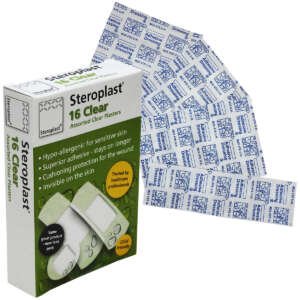 Steroplast Premium Clear Assorted Plasters 16’s