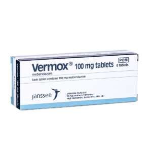 Vermox tablets 100mg 6’s