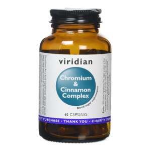 VIRIDIAN Chromium & Cinnamon Complex Vcaps 60’s