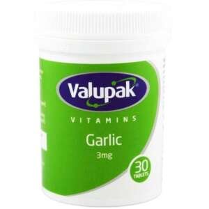 Valupak Odourless Garlic 3mg Tablets 30’s