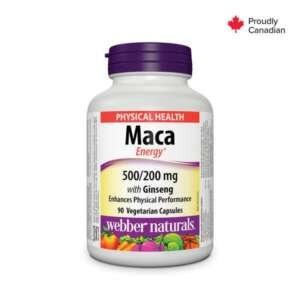 Webber Naturals Maca Energy with Ginseng Capsules 90’s