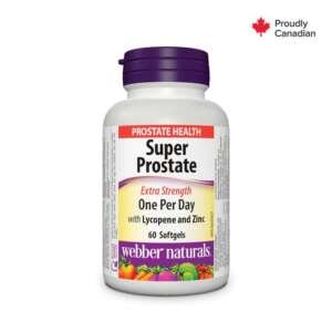 Webber Naturals Super Prostate Extra Strength Softgels 60’s