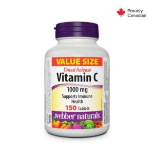 Webber Naturals Vitamin C 1000mg Time Release Tablets 150’s