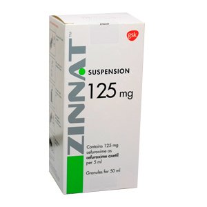 Zinnat Suspension 125mg/5ml 50ml