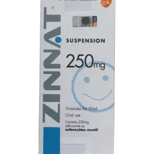 Zinnat Suspension 250mg/5ml 50ml