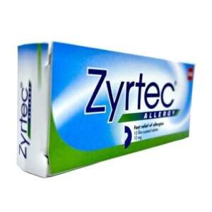 Zyrtec 10mg Tablets 30’s