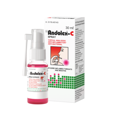 Andolex C Throat Spray