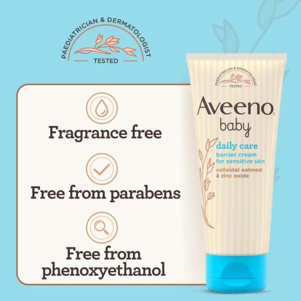 Aveeno Baby Daily Care Barrier Cream 100ml - Image 5