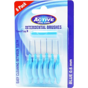Beauty Formula – Interdental Brushes 0.60mm + Travel Cap