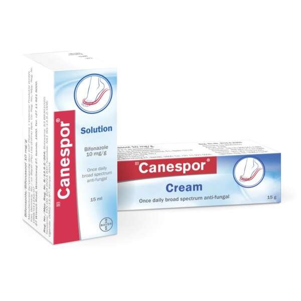 Canespor once daily solution of 15 ml