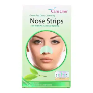 CareLine Green Tea Deep Cleansing Nose Strips 6’s