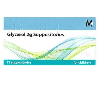 Glycerin Supp Child 2g Suppositories 12’s