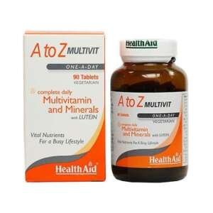 HealthAid A to Z Multivit Tablets 90’s