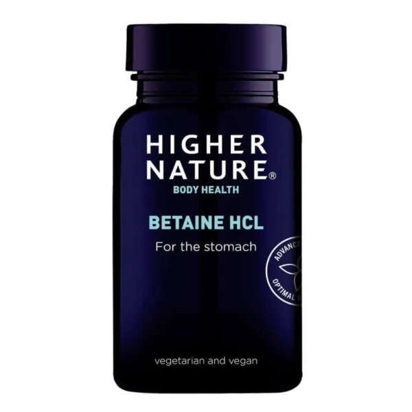 Higher Nature Betaine HCL 90’s