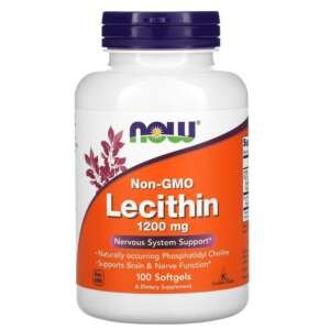 Now Foods Lecithin 1200 mg Softgels100’s
