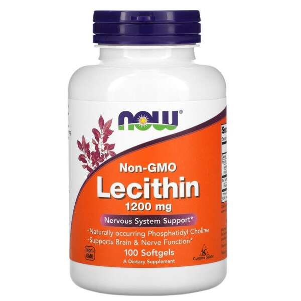Now Foods Lecithin 1200 mg Softgels100’s