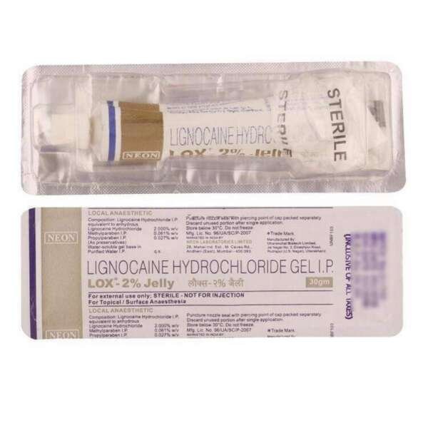 LOX-2% Jelly – Tube of 30gm Gel