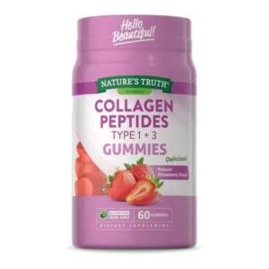 Nature’s Truth Collagen Peptides type 1&3 gummies 60’s