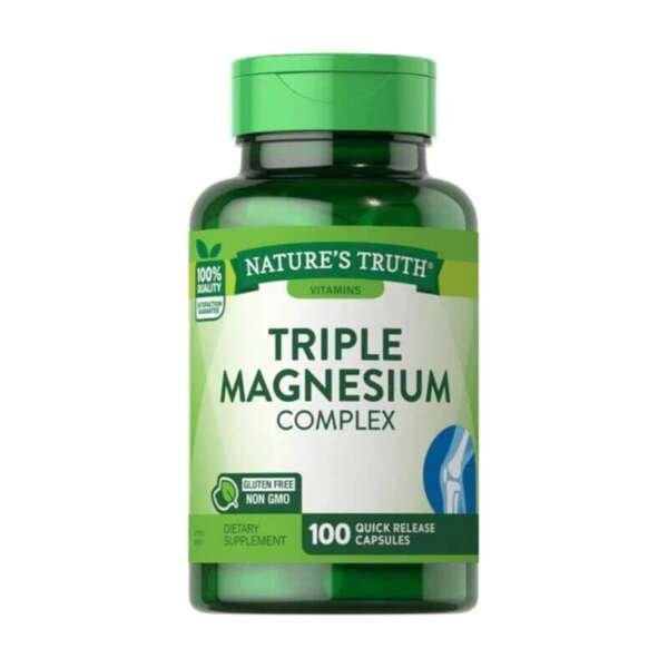 Nature’s Truth Triple Magnesium Complex QR capsules 100’s