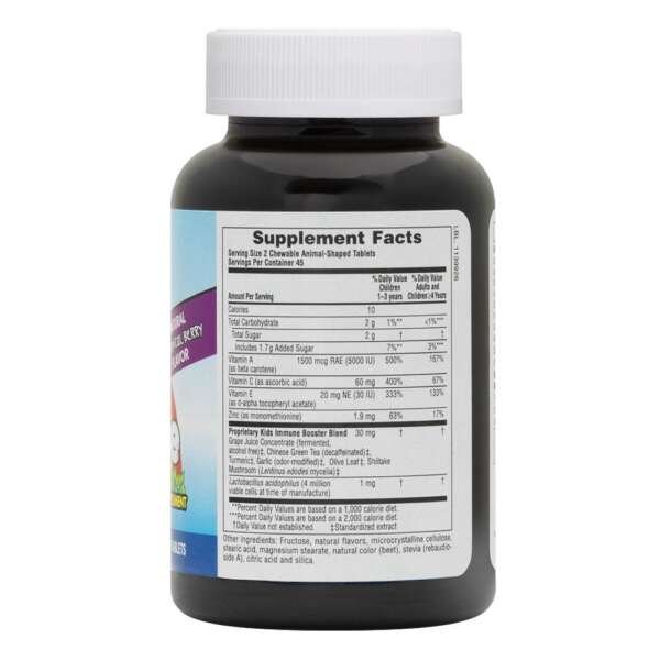 Natures Plus Animal Parade Kids Immune Booster 90’s - Image 2