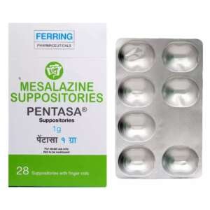 Pentasa 1g Suppositories 28’s