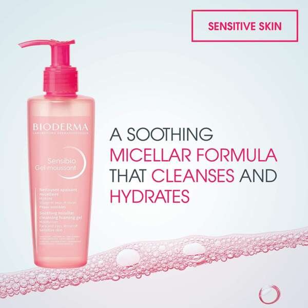 Bioderma Sensibio Gel moussant 200ml
