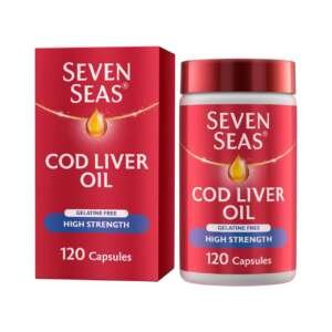 Seven Seas High Strength Cod Liver Oil Caps 120’s