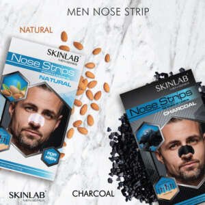 SkinLab Men Nose Strips (Natural Vit E + Almond Oil) 10’s