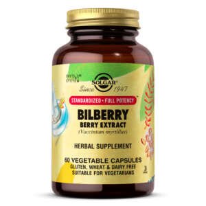 Solgar Bilberry Extract 60mg Vcaps 60’s