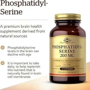 Solgar Phosphatidyl Serine 200mg Softgels 60’s