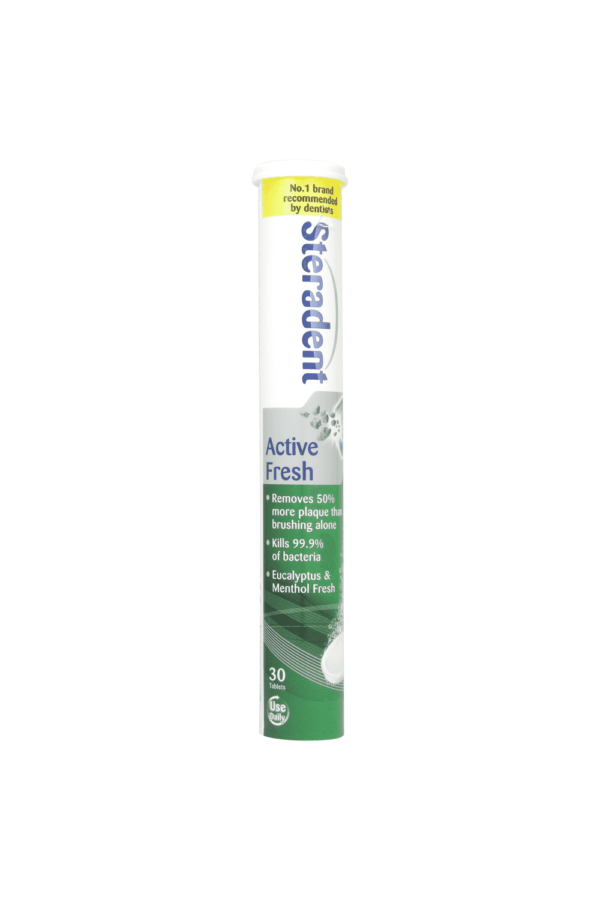 Steradent Active Fresh Denture Cleaning Tablets 30’s