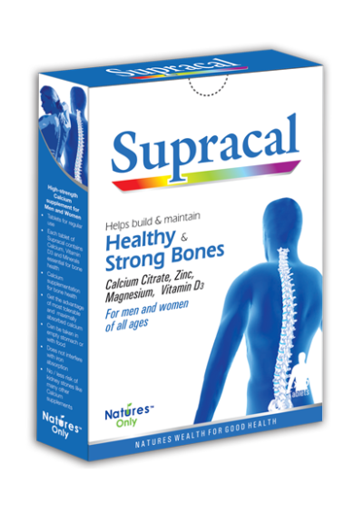 Natures Only Supracal Tablets 30 Pack