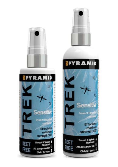 Trek Mosquito Repellent Spray 60ml – Sensitive (Deet Free)