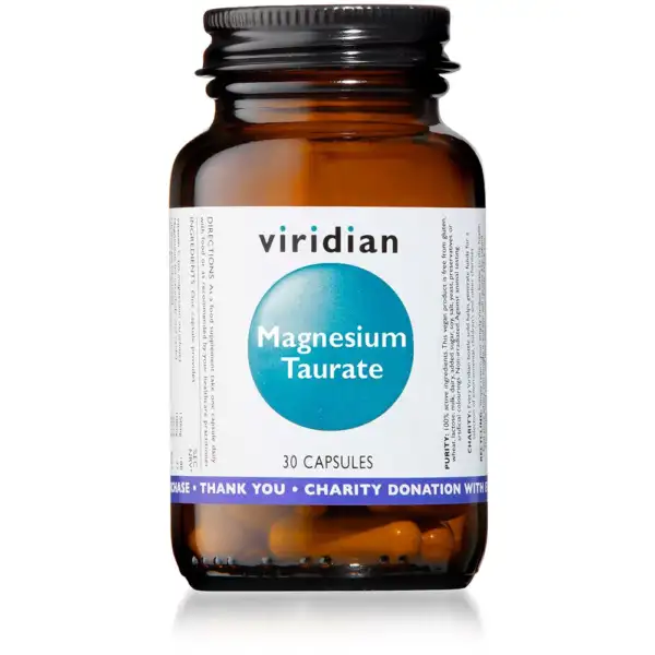 Viridian Magnesium Taurate Vcaps 30’s