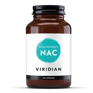 Viridian NAC 600mg High Potency Vcaps 60’s