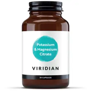 Viridian Potassium/Magnesium Citrate Vcaps 30’s