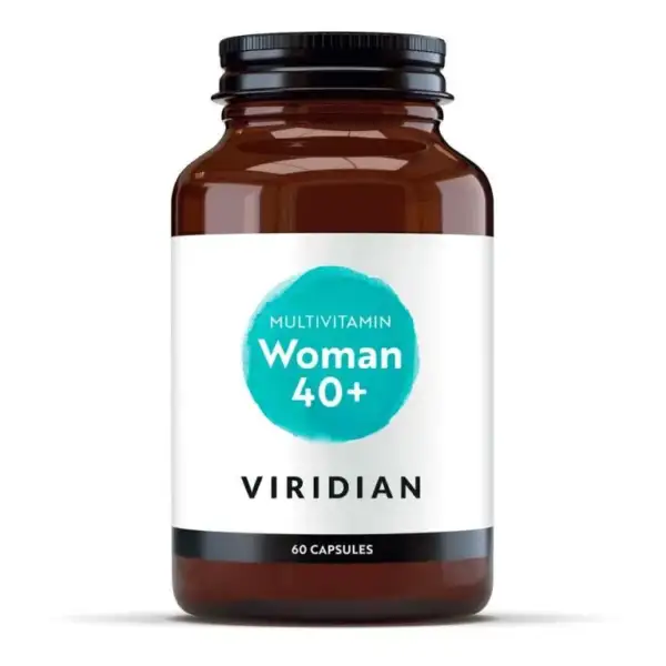 Viridian Woman 40+ Multivitamin Vcaps 60’s