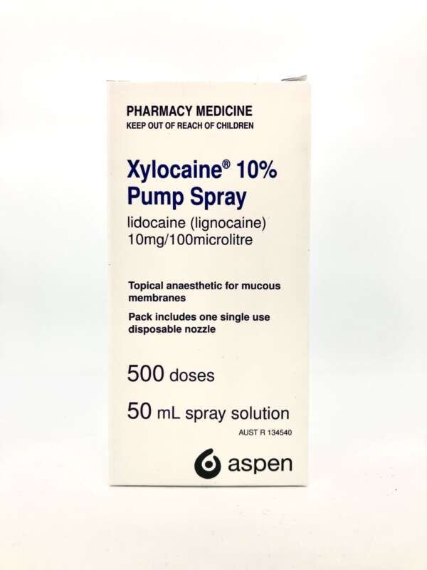 Xylocaine Pump Spray 10% 50ml