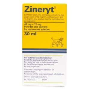 Buy Zineryt Lotion from Hemlock –  Topical Antibiotic Acne Solution, Kenya