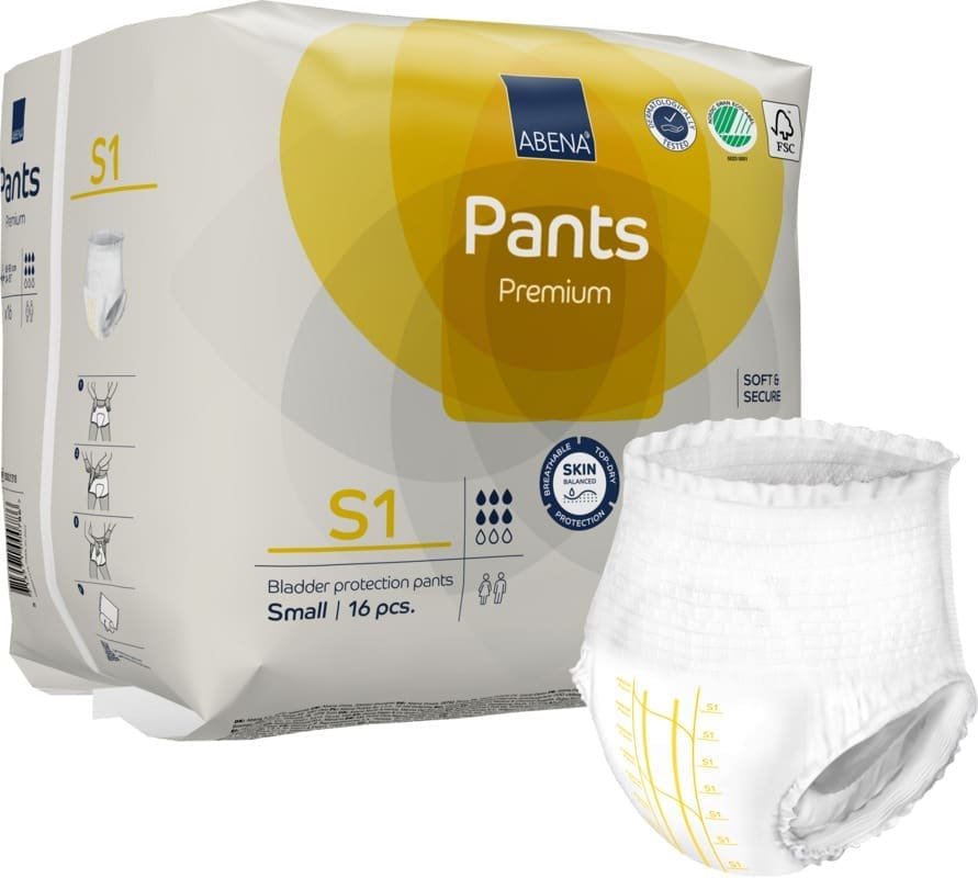 Abena Adults Pants Size Small 16S
